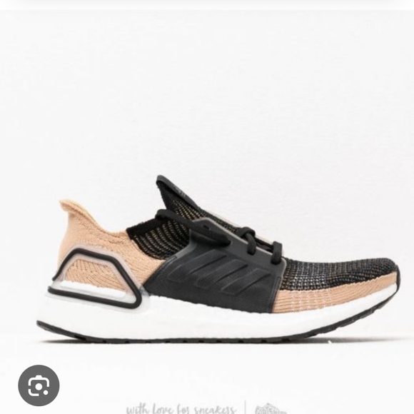 Adidas Ultra Boost In Black and Tan Size 10 - Picture 1 of 11